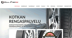 Desktop Screenshot of kotkanrengaspalvelu.net